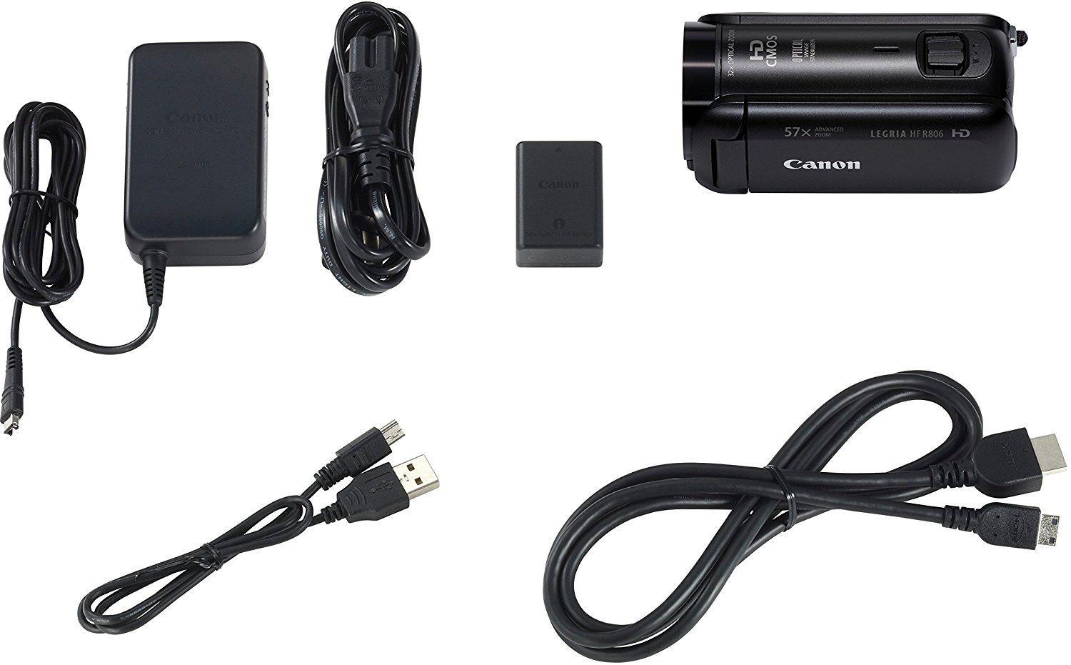 Canon Legria HF R806 Gamescom Camcorder HD Lieferumfang