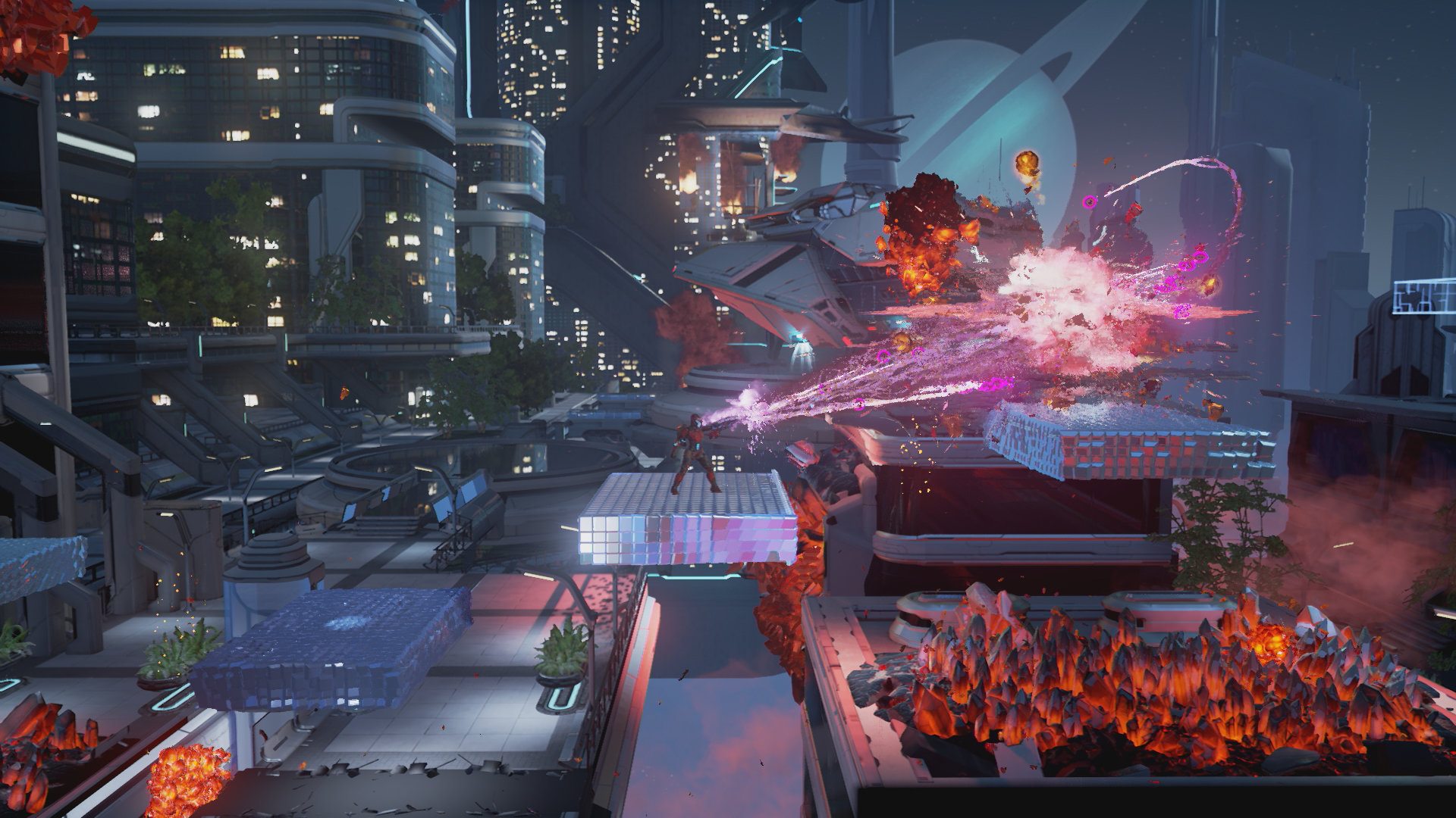 Matterfall PlayStation Review Test PS4 PlayStation 4 Housemarque
