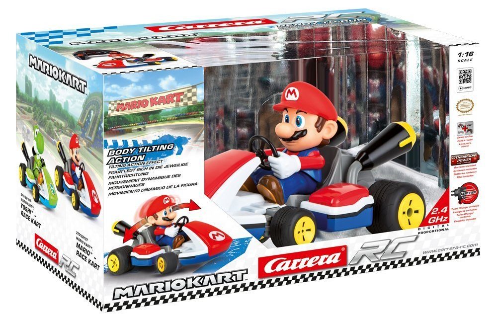 Mario Kart Race Kart mit Sound Carrera RC Mario Kart