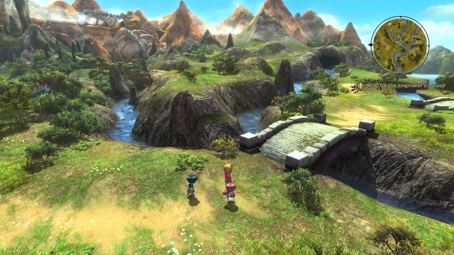 Ni No Kuni II Schicksal eines Königreichs Review Kritik Bandai Namco RPG Oberwelt