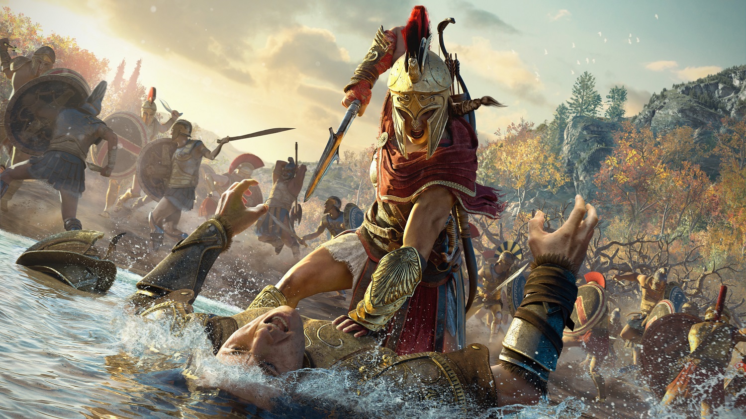 Assassin's Creed Odyssey AC Odyssey Xbox One X PlayStation 4 Pro PS4 Pro PC Ubisoft Test Kritik Review Titel