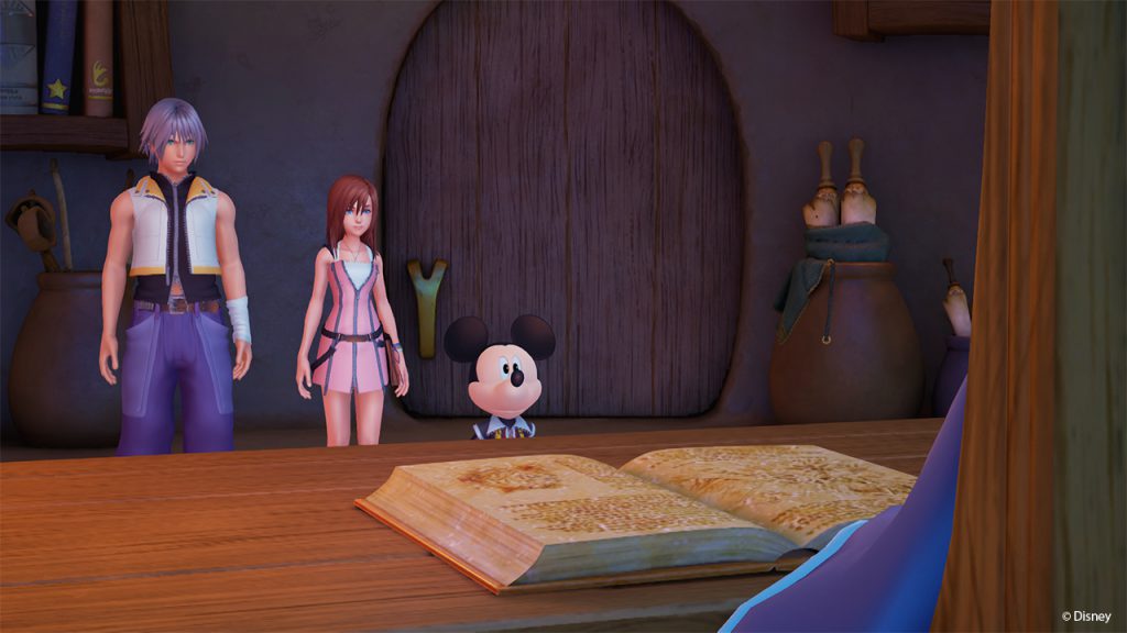 Kingdom Hearts Riku Kairi Micky