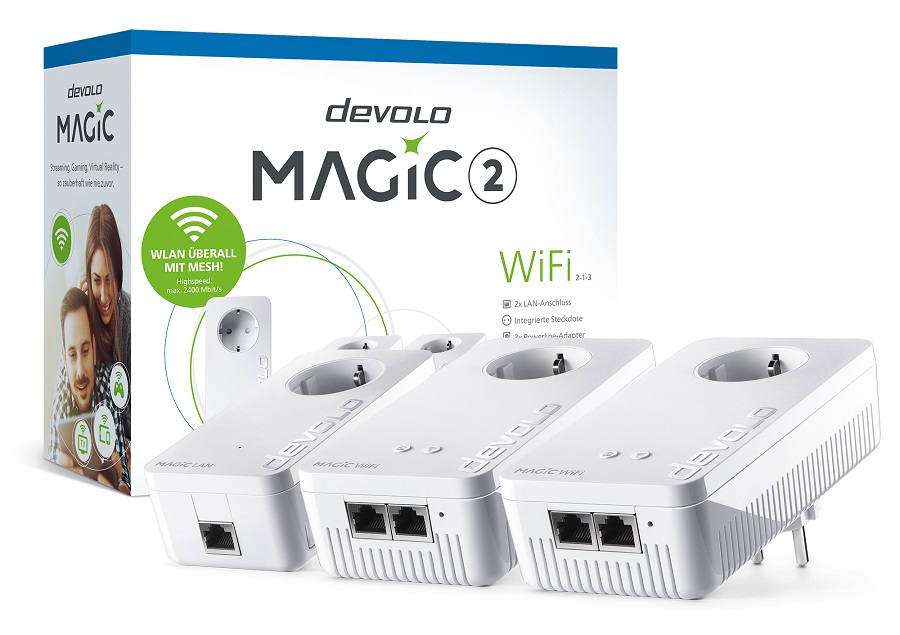 devolo Magic 2 Wifi Dlan Wlan Netwerk Adapter Streaming Gaming Stadia Test Kritik Review 1