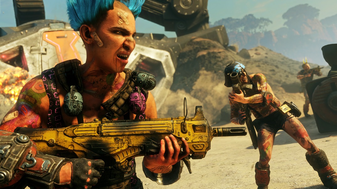 Rage 2 Xbox One X PlayStation 4 Pro PS4 Bethesda id Software Review Avalanche Titel