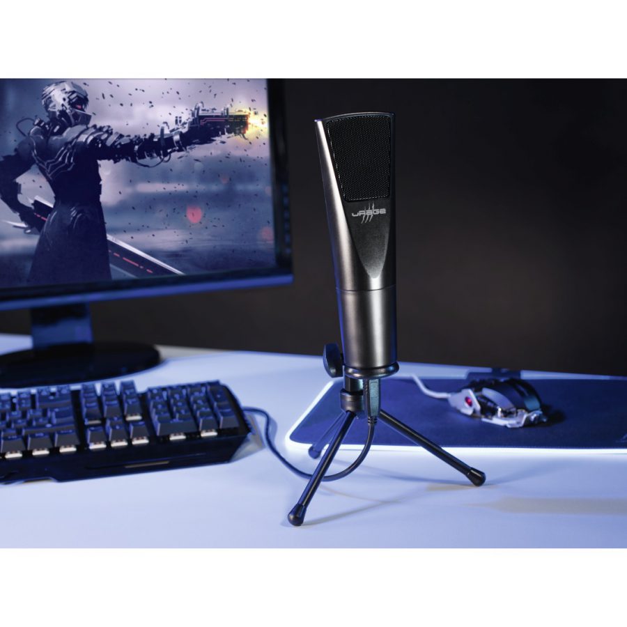 Hama uRage MIC xStr3am Revolution PC Test Kritik Review Titel Mikrofon Mic Aluminium Arm Popschutz Qualität Verarbeitung Tisch