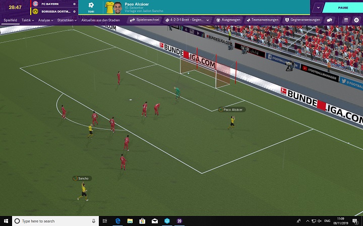 Football Manager 2020 PC Stadia Review Test Krititk Fußball Simulation Management Sport Simulation Sega Match