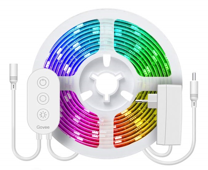 Govee Ambilight Alternative günstig Philips Hue Play Alexa Smart Home App Lighting Beleuchtung Govee Dreamcolor LED Strip Lichtband Wasserdicht