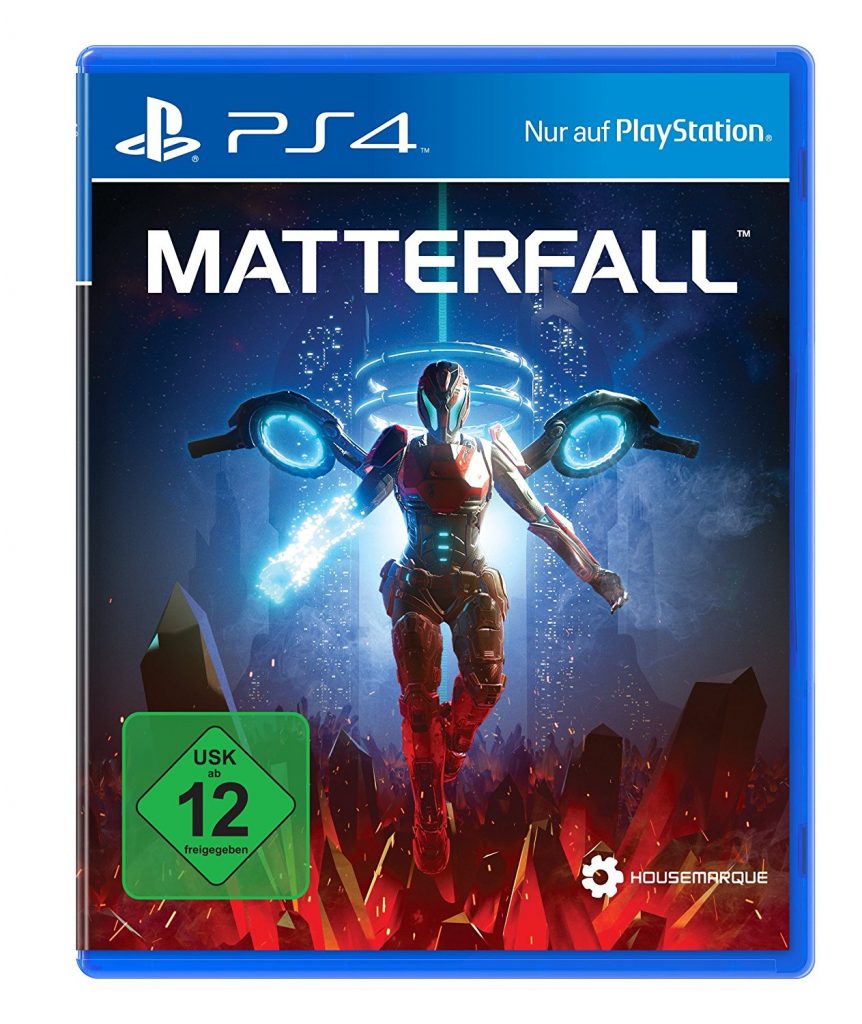 Matterfall PlayStation Review Test PS4 PlayStation 4 Housemarque Titel
