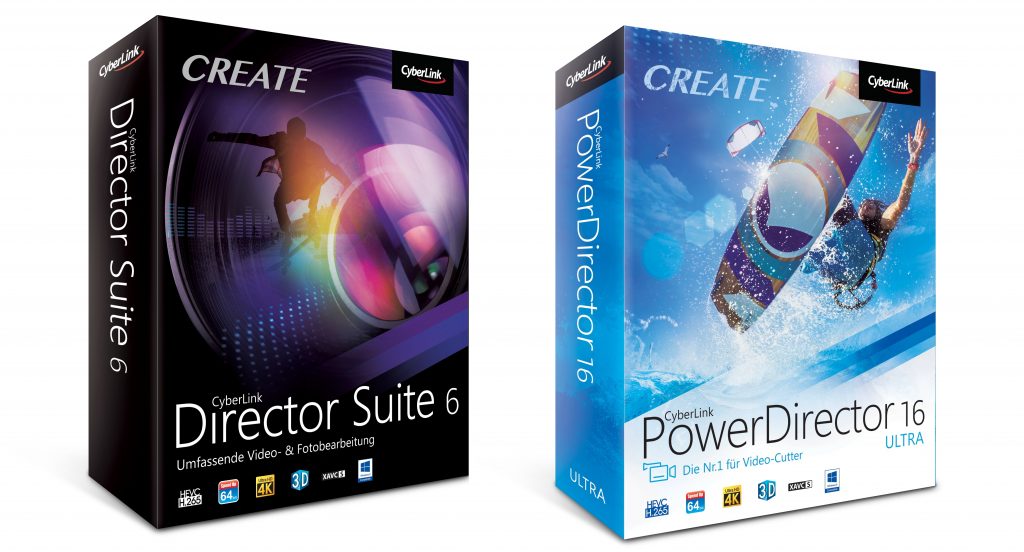 CyberLink Director Suite 6 PowerDirector 16 Videobearbeitung Tite Review Testl