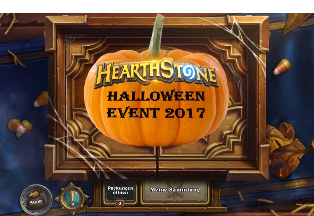 Hearthstone halloween Event 2017