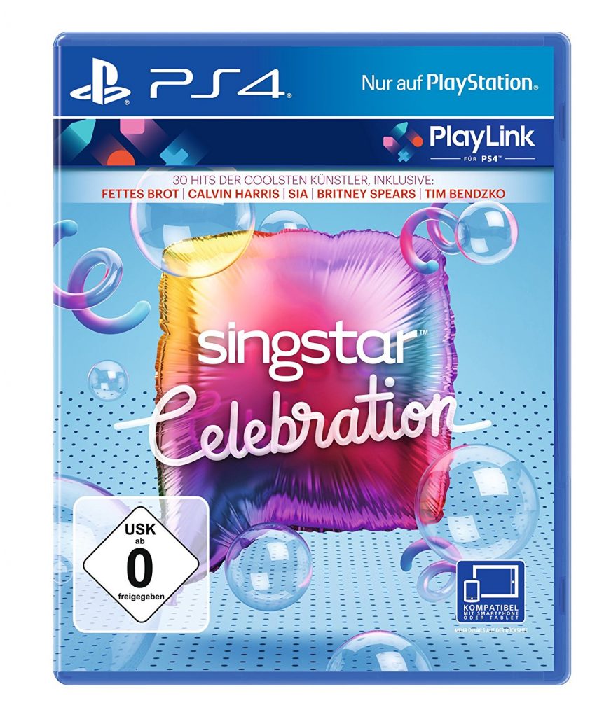 SingStar Celebration PlayStation 4 PS4 PlayLink Review Titel
