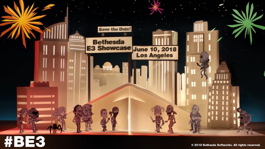 Bethesda E3 Showcase E3 2018 BE3 Titel