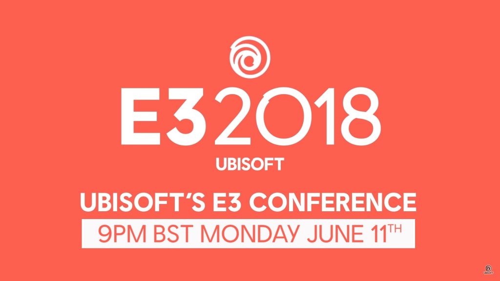 Ubisoft E3 2018 Pressekonferenz UbiE3 PK 2018 Titel