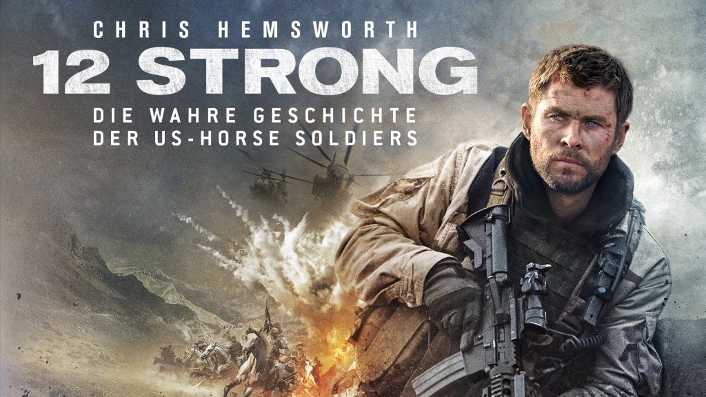 12 Strong Operation 12 Strong Chris Hemsworth Soldaten Kriegsfilm Review Kritik Blu-ray Heimkino Titel