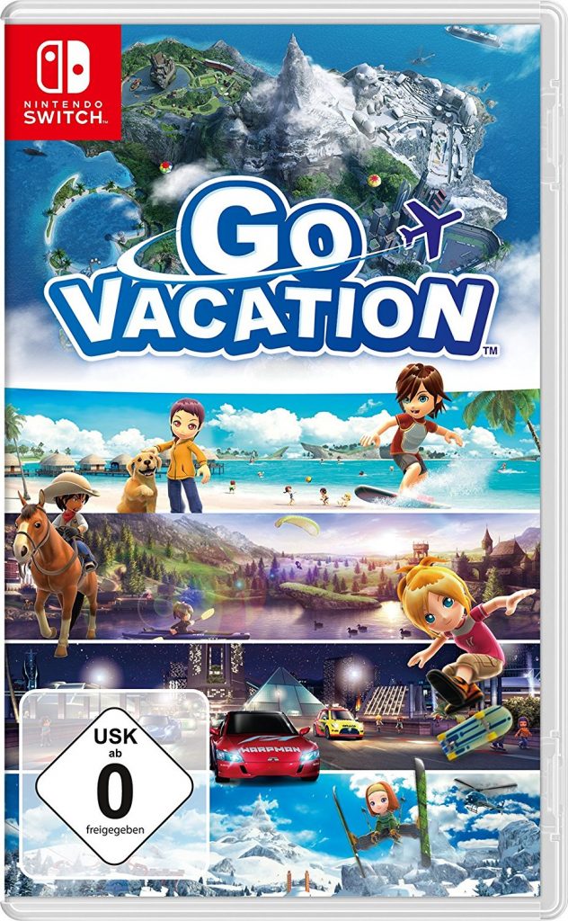 Go Vacation Partie-Spiel Nintendo Switch Mini-Games Koop Couch-Koop Titel