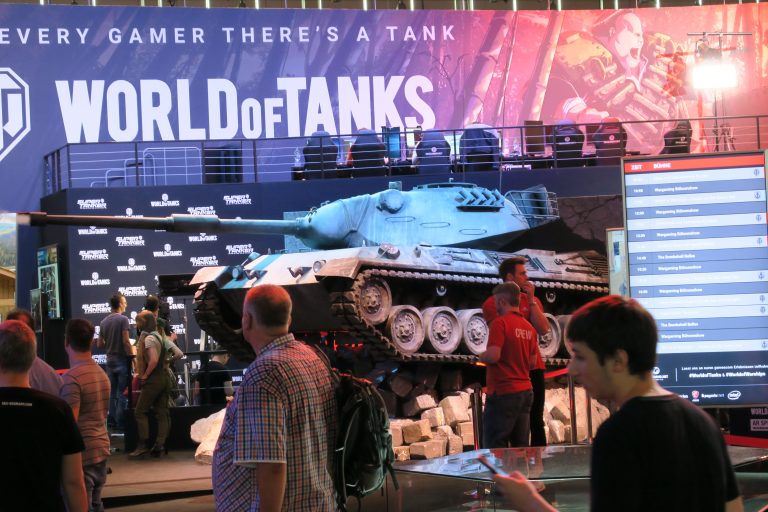 Gamescom 2018 Tagebuch Tag 3 Upjers Wargaming World of Tanks Mercenaries AOC Philips Cybershoes Dragon Quest XI DQ 11
