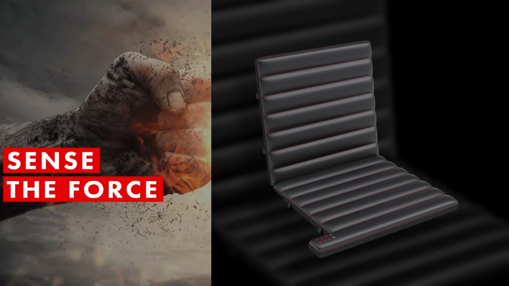 SenseForce Pad Extreme Review Test Kritik Gaming 4D Heimkino SensePad Matte Vibration Zocken Titel