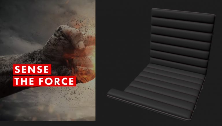 SenseForce iFeel Tactile Systems GmbH Gamescom 2018 VR Heimkino Home Cinema Gaming Matte Titel-1