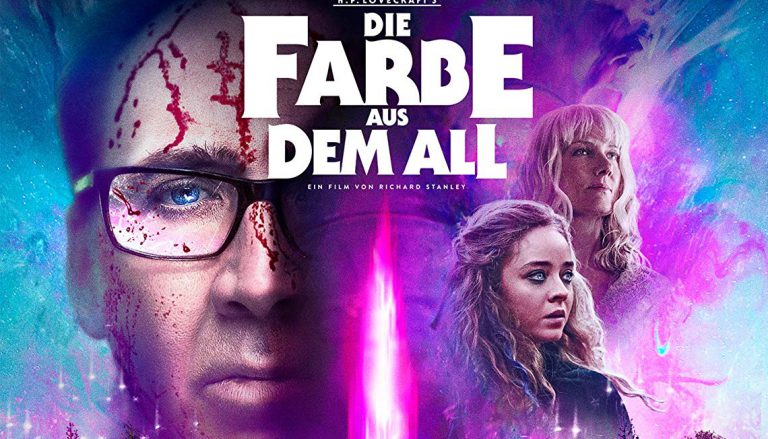 Die Farbe aus dem All Blu-ray Kritik Color Out of Space H.P. Lovecraft Nicolas Cage Titel