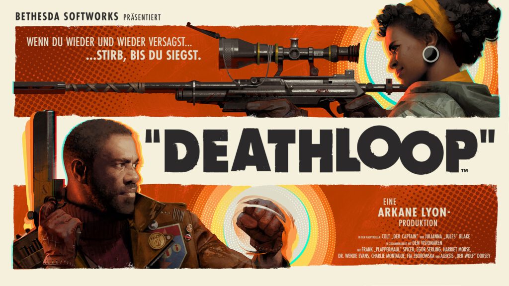 Deathloop Arkane Bethesda PS5 Exclusive Test Action FPS Review Kritik Titel