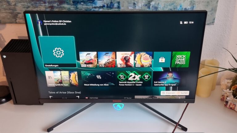 AOC Agon Pro AG324UX HDMI 2.1 UHD 32 Zoll Xbox Series X PlayStation 5 PS5 144 Hertz IPS Titel