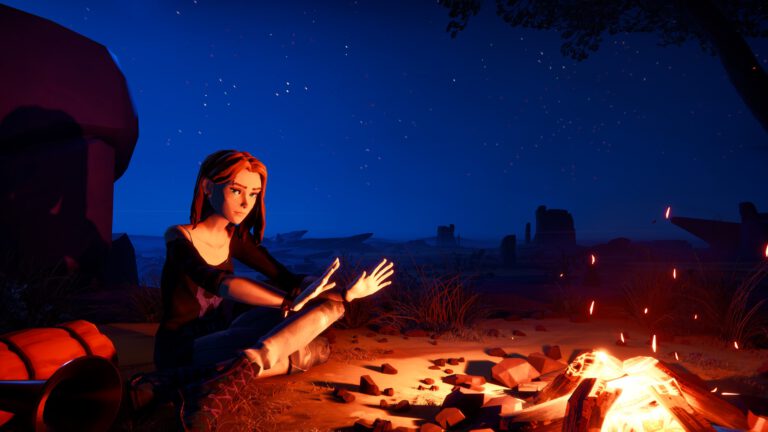 Road 96 Review Test Kritik Title Screenshot Zoe PlayStation 5 PS5 PlayStation 4 PS4 DigixArt Koch Media