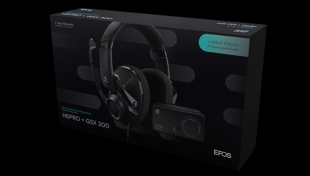 EPOS H6PRO GSX 300 PC Gaming Audio Bundle Gaming Headset Surround Sound Review Test Kritik Titel