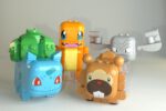 LEGO Pokémon SMART Play 72155 und 72157 mit Bisasam, Bidiza, Glumanda und Kleinstein