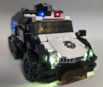Funwhole Lumibricks Cyber Convoi CyberPunk Neon City Police Car