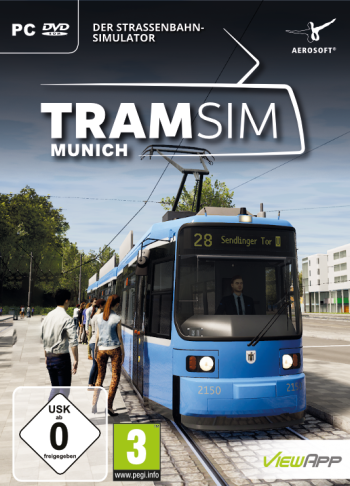 TramSim Munich Muenchen Aerosoft ViewApp Gewinnspiel Steam PC Packshot
